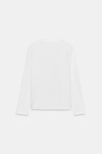 T-SHIRT RUSTIQUE COL EN V