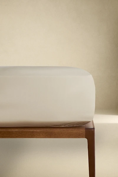 PERCALE FITTED SHEET | 11.8" THICK (200 THREAD COUNT)