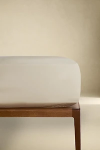 PERCALE FITTED SHEET | 11.8" THICK (200 THREAD COUNT)