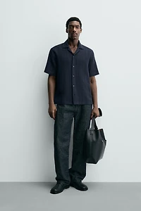 GEOMETRIC JACQUARD SHIRT