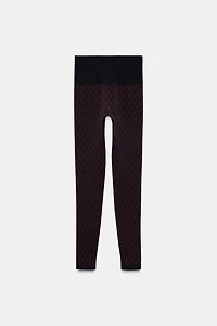JACQUARD SKI COLLECTION LEGGINGS
