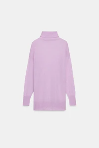 PULL AVEC LAINE COL MONTANT