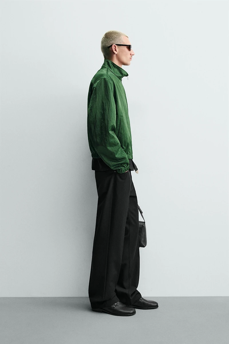 CROPPED FIT TECHNICAL JACKET