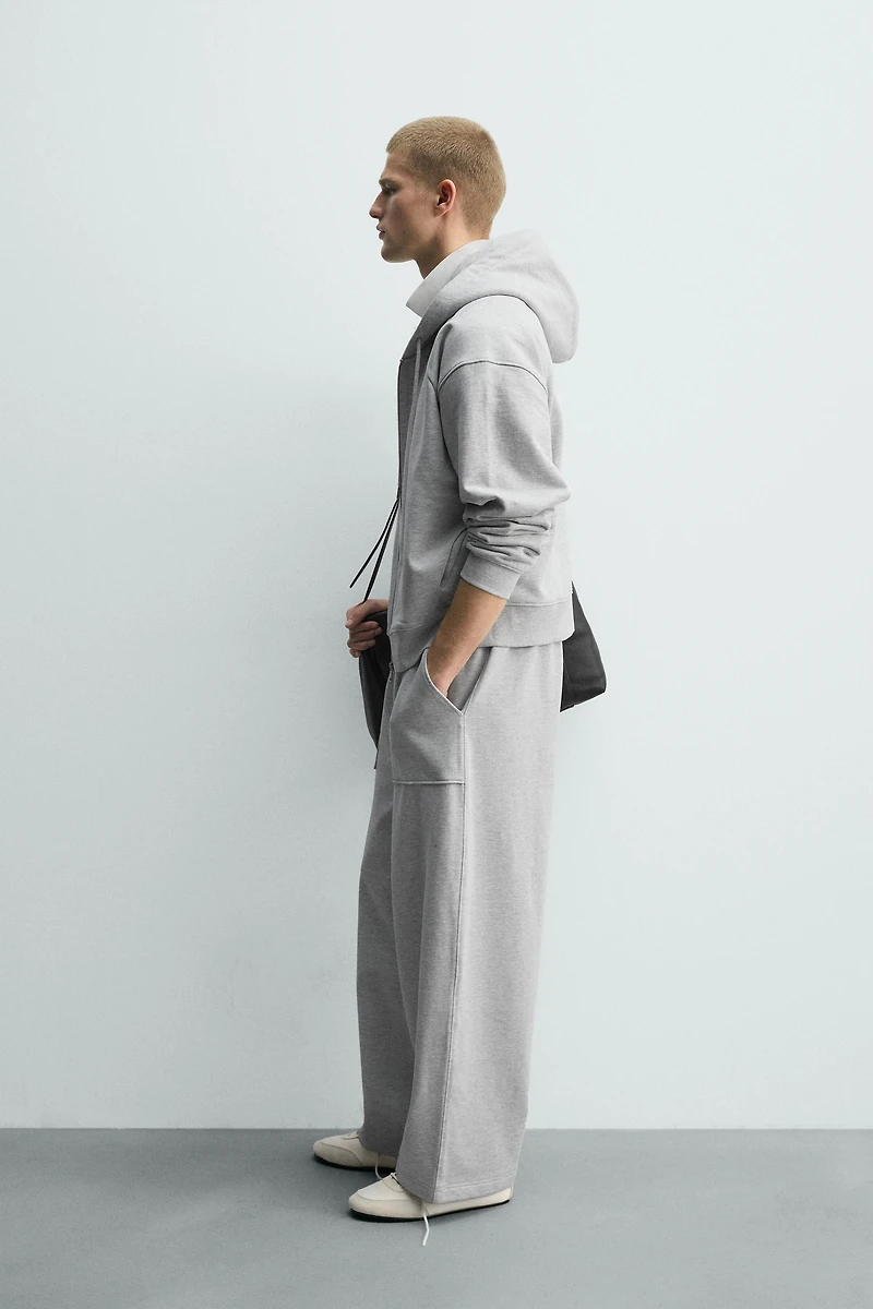 SWEAT HOODIE BOXY FIT ZIPPÉ