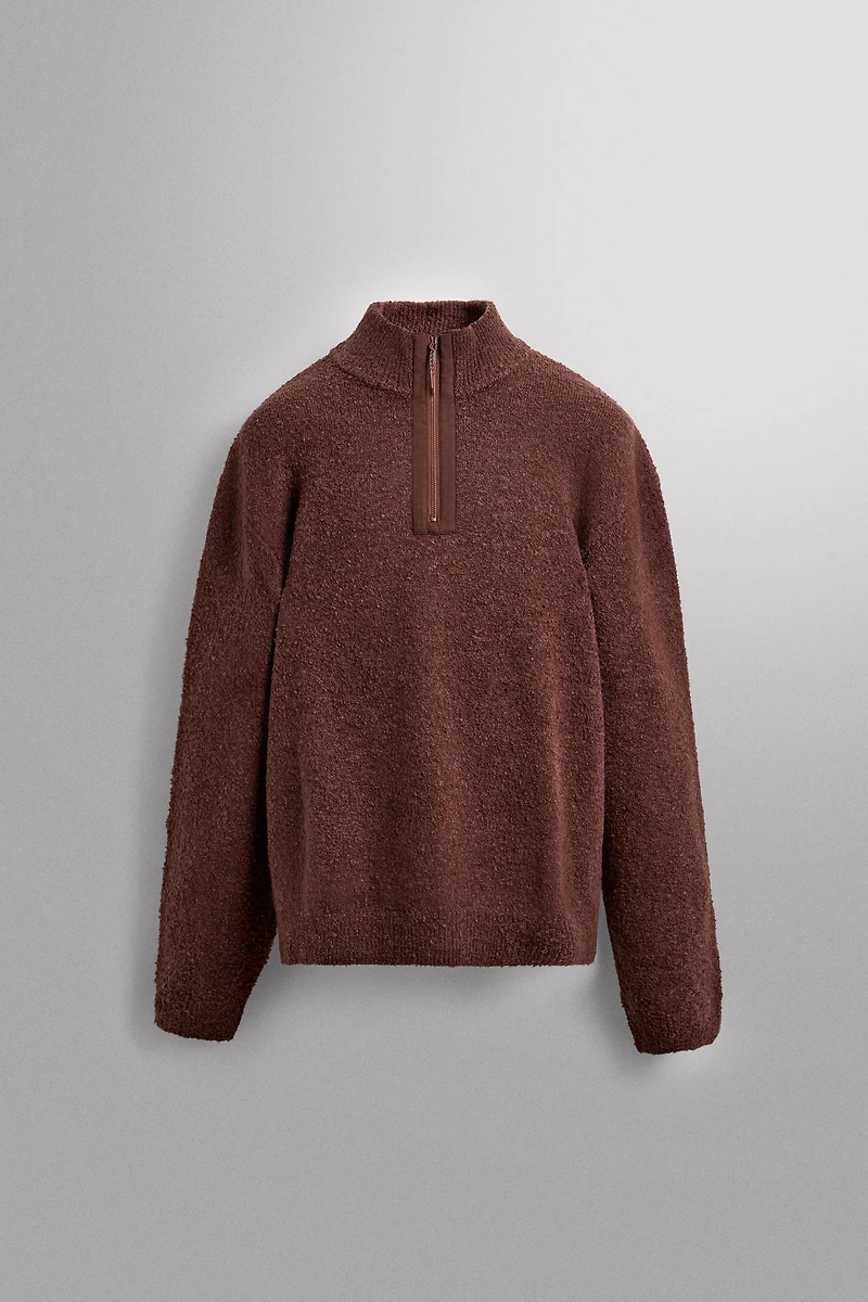 COMBINED QUARTER-ZIP JUMPER