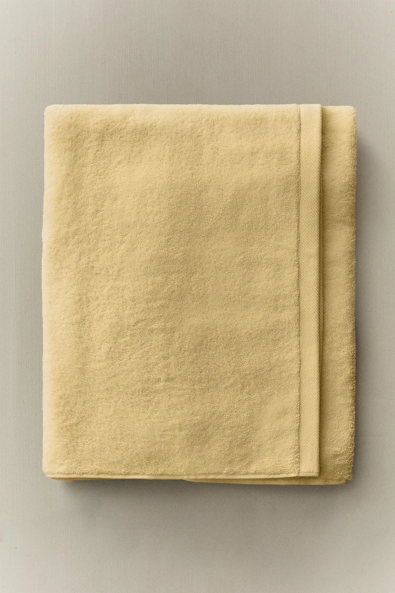 PLAIN COTTON TERRY BATH TOWEL (500 GSM)