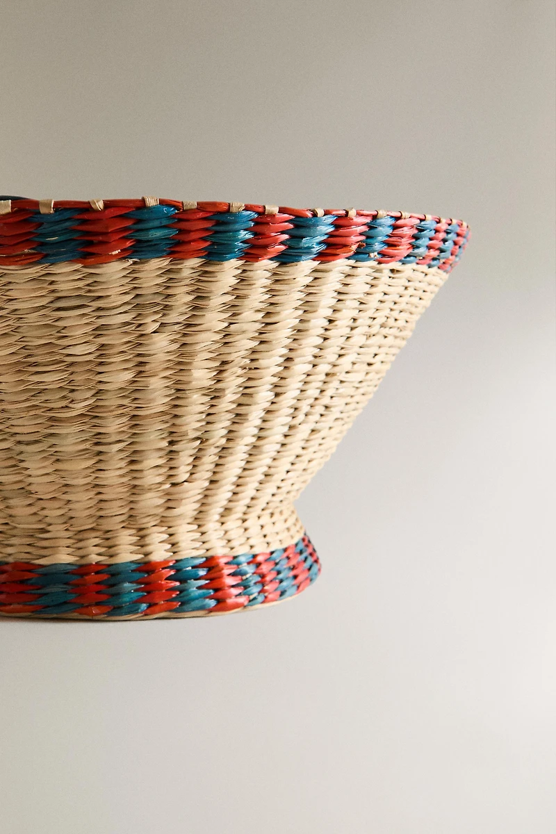 CONTRAST SEAGRASS BASKET