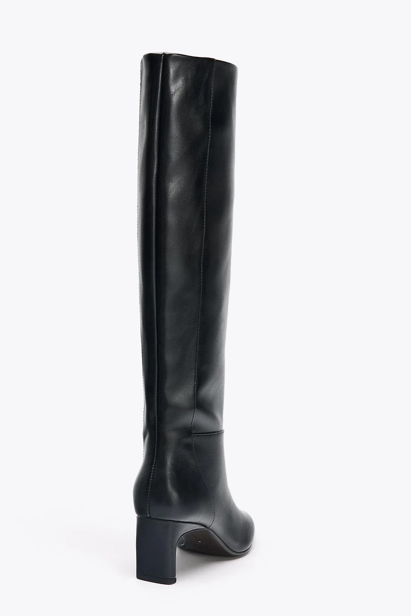 WIDE HEEL BOOTS