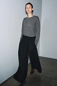 PANTALON À PLIS ZW COLLECTION