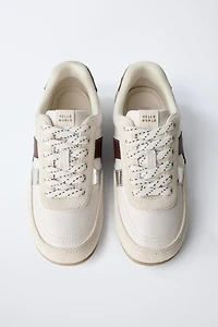 CONTRASTING SNEAKERS
