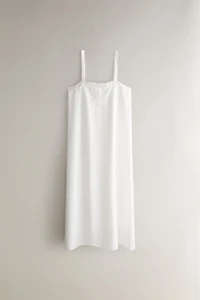 CHEMISE DE NUIT COTON BRODÉE