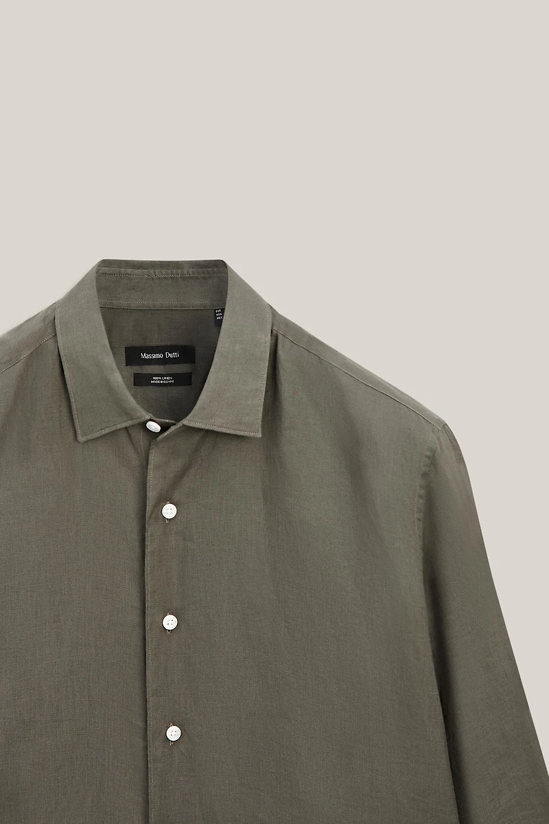 Extra fine 100% linen shirt - LIMITED EDITION