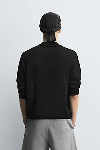 SURCHEMISE EN MAILLE COUPE DÉCONTRACTÉE