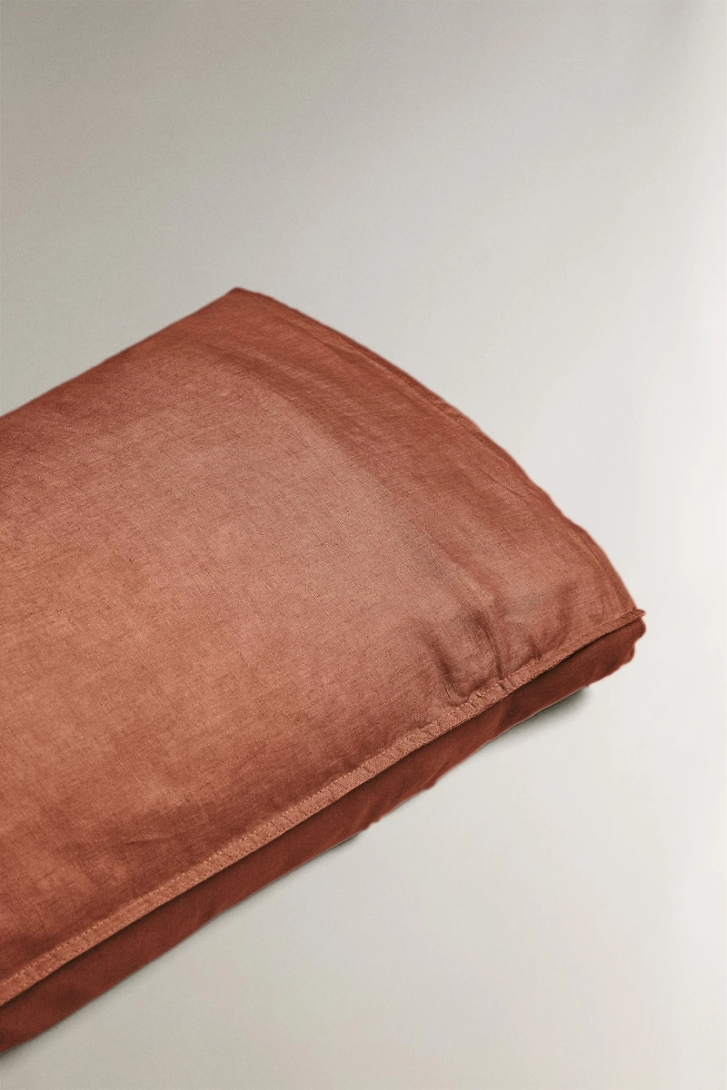 WASHED LINEN PILLOWCASE (140 GXM²)