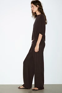 RUSTIC WIDE LEG PANTS