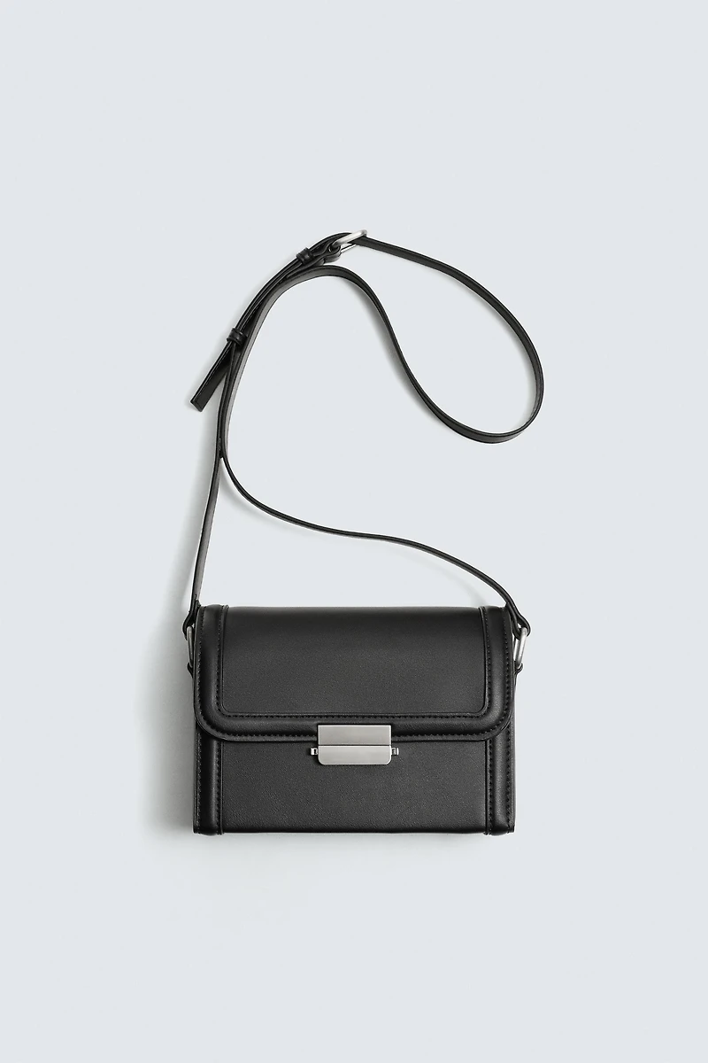 RIGID BOX CROSSBODY BAG