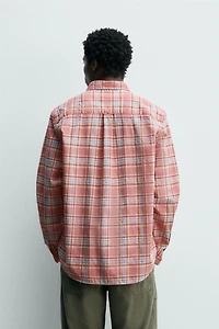 REGULAR FIT PLAID SHIRT