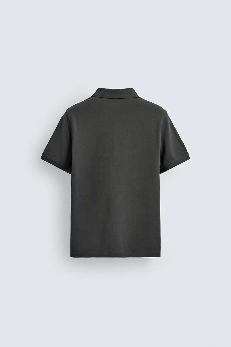 PIQUÉ TEXTURED POLO
