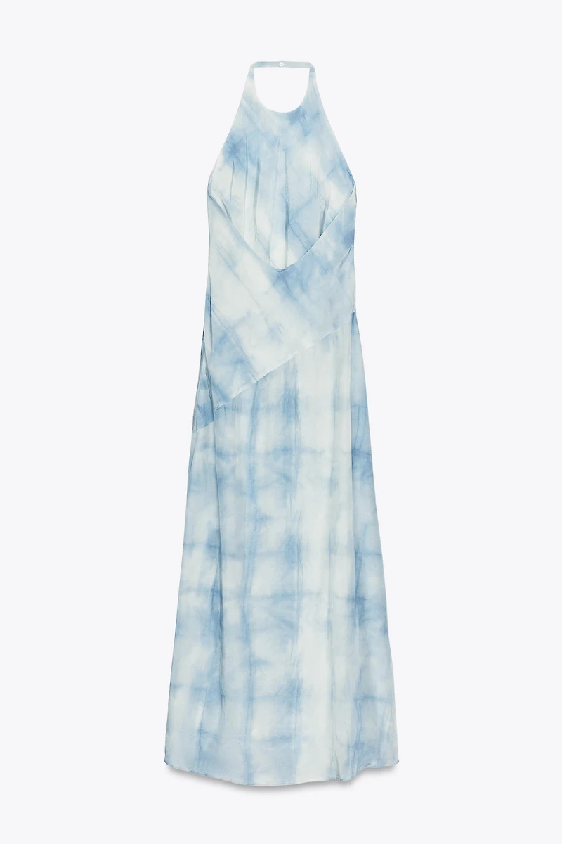 HALTER TIE DYE DRESS