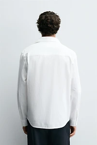 CRINKLED EFFECT SHIRT