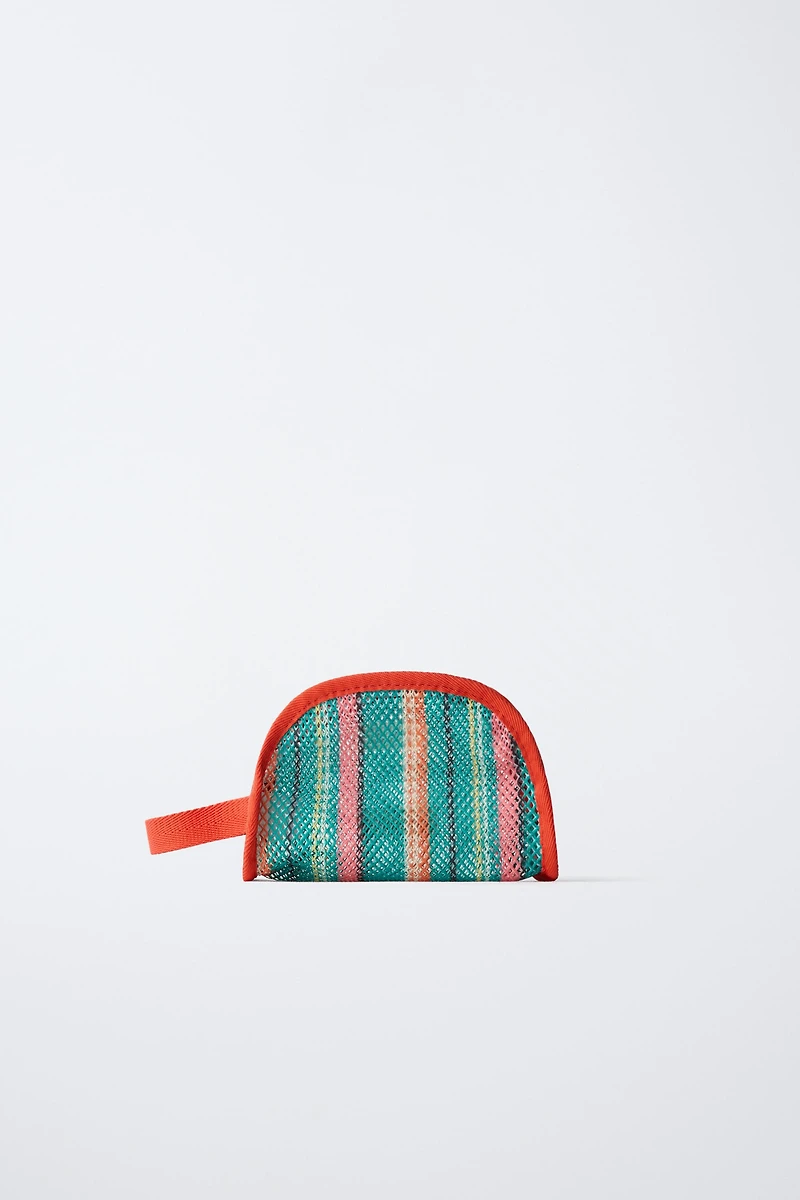 MESH TOILETRY BAG