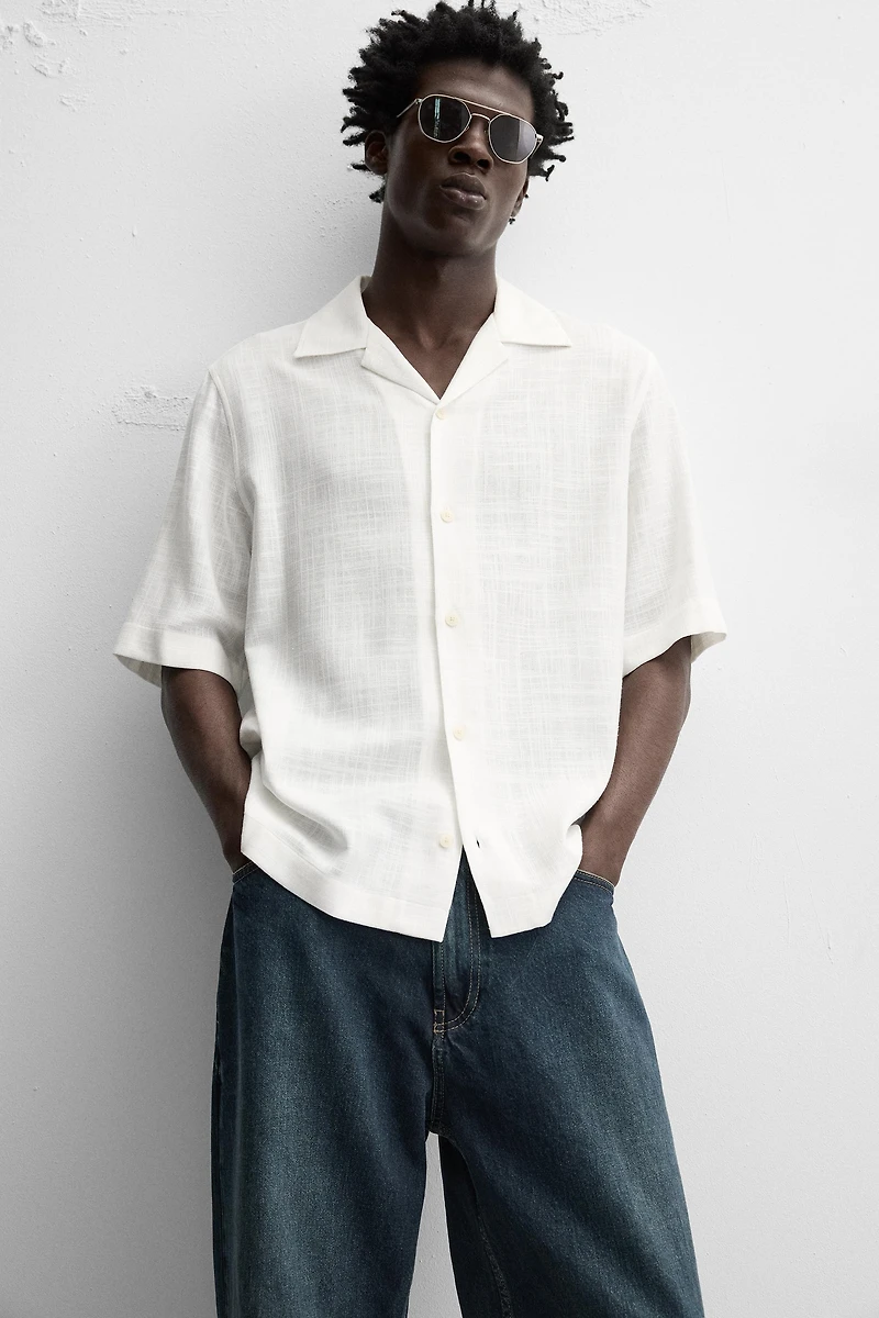 CHEMISE À COUPE DÉCONTRACTÉE