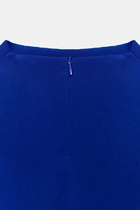 COMBINATION MIDI DRESS