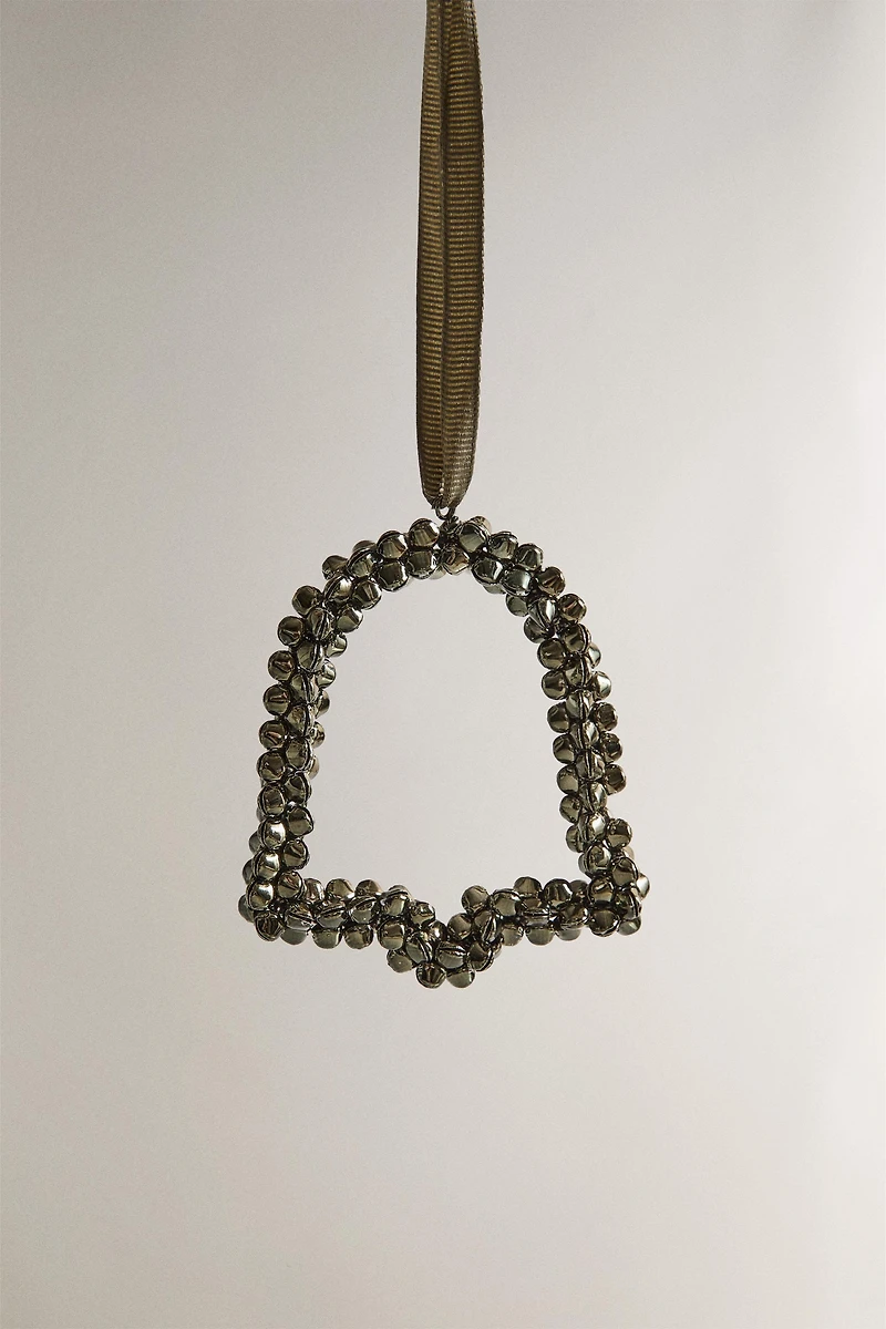 CHRISTMAS TREE ORNAMENT WITH SLEIGH BELLS