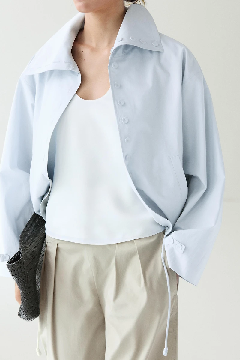 Veste courte boutonnée