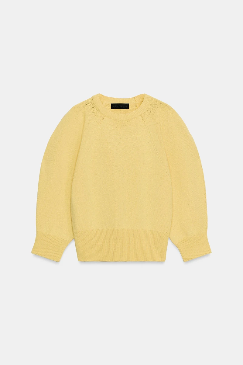 PUFF SLEEVE KNIT JUMPER