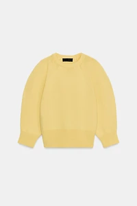 PUFF SLEEVE KNIT JUMPER