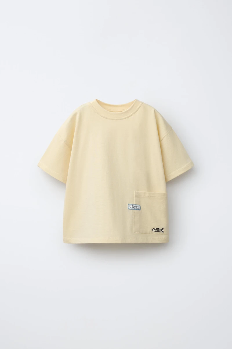 SARDINE PRINT T-SHIRT