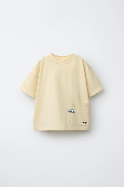 SARDINE PRINT T-SHIRT
