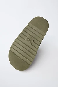 BUCKLED SANDALS