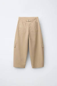 PANTALON CARGO BARREL BOUCLE