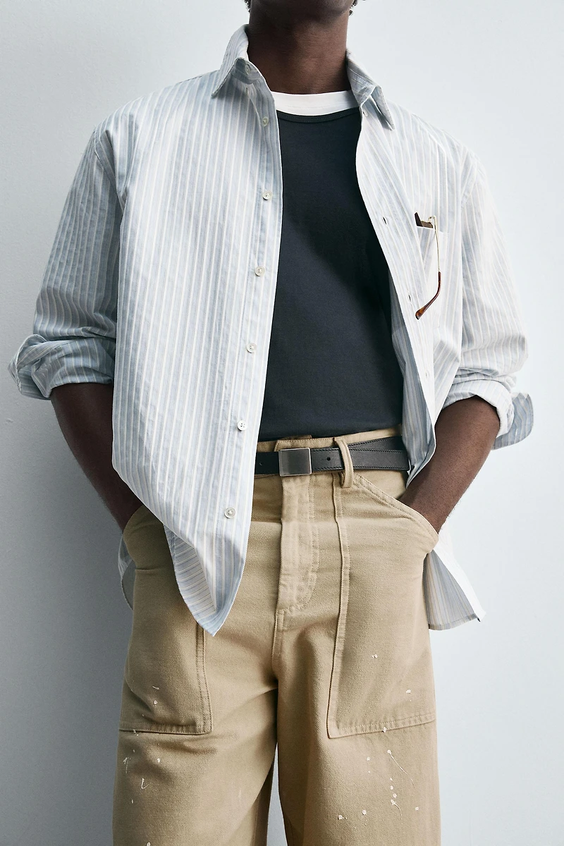 CHEMISE À RAYURES ÉDITION LIMITÉE