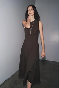 ZW COLLECTION SLEEVELESS MIDI DRESS