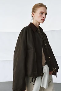 ZW COLLECTION WAXED JACKET