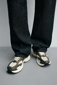 BASKETS À SEMELLES ÉPAISSES