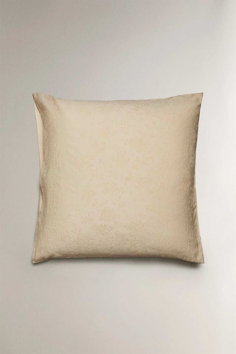 COTTON AND LINEN PILLOWCASE
