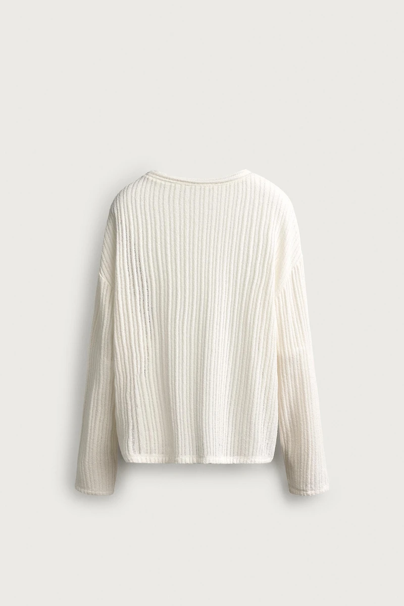 TEXTURED RELAXED FIT T-SHIRT
