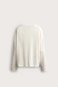 TEXTURED RELAXED FIT T-SHIRT
