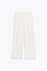 PANTALON LARGE À PINCES