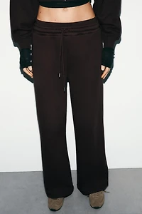 PLUSH STRAIGHT LEG PANTS