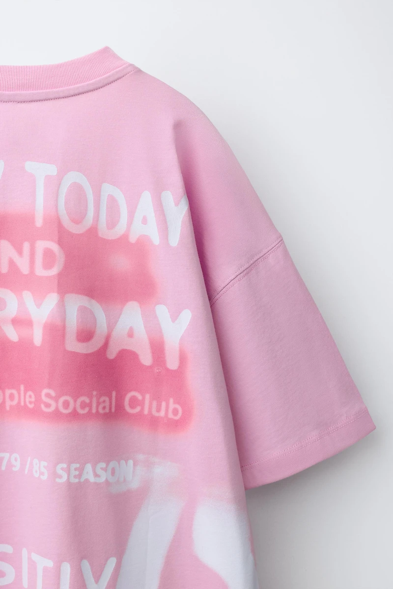 SPRAY PRINT T-SHIRT