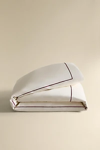 HOUSSE DE COUETTE SATIN FESTONNÉ