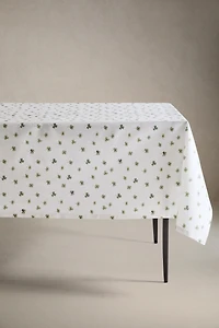 RESIN-COATED CLOVER TABLECLOTH