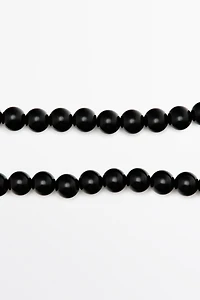 Glass bead necklace