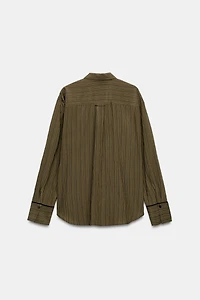 ZW COLLECTION FLOWY STRIPED SHIRT