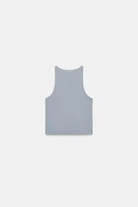 RIBBED CROP TOP